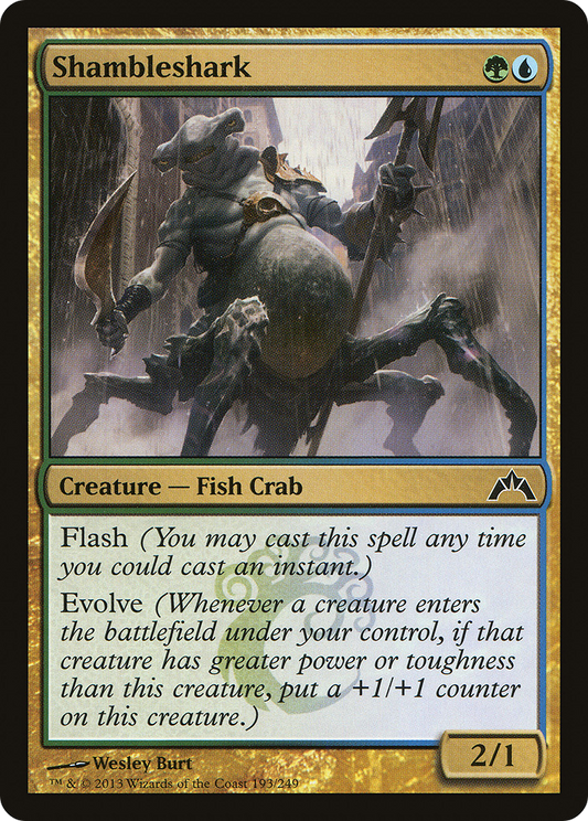 Shambleshark (GTC-193) - Gatecrash Foil