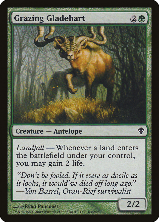 Grazing Gladehart (ZEN-163) - Zendikar