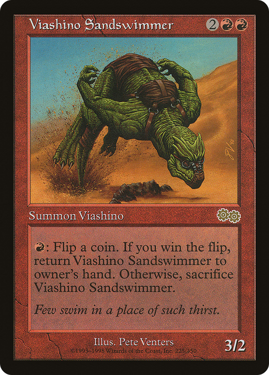 Viashino Sandswimmer (USG-225) - Urza's Saga