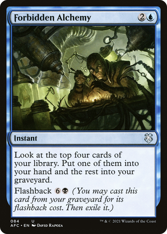 Forbidden Alchemy (AFC-084) - Forgotten Realms Commander