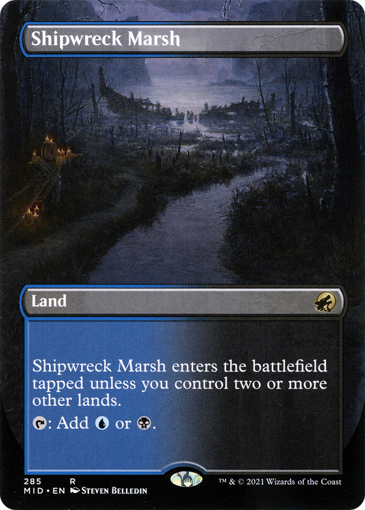 Shipwreck Marsh (MID-285) - Innistrad: Midnight Hunt (Borderless)