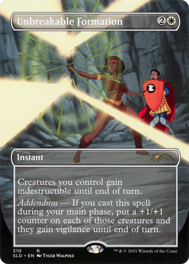 Unbreakable Formation (SLD-310) - Secret Lair Drop