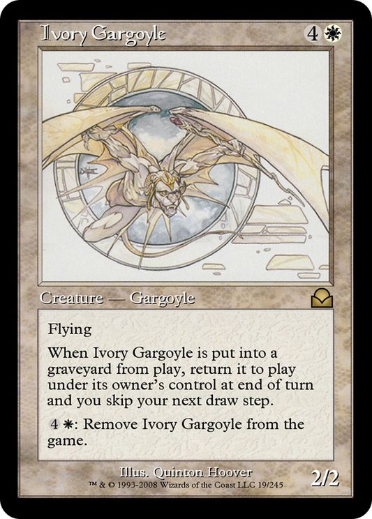 Ivory Gargoyle (ME2-019) - Masters Edition II