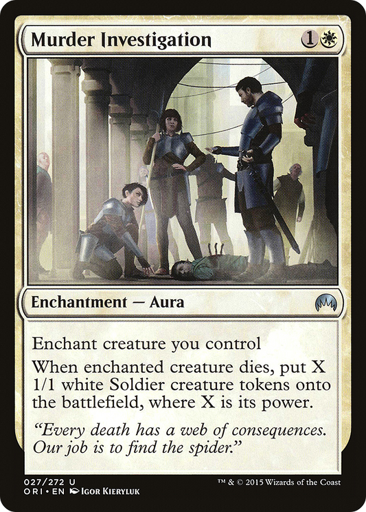 Murder Investigation (ORI-027) - Magic Origins Foil