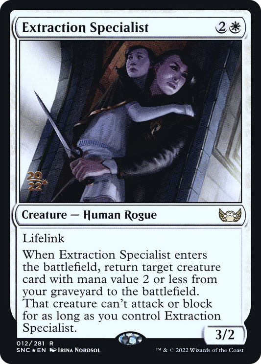 Extraction Specialist (PSNC-12S) - Streets of New Capenna Promos Foil