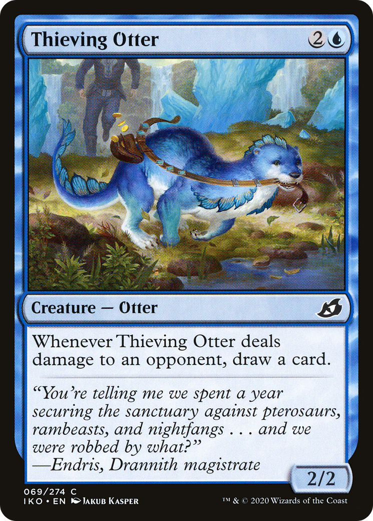 Thieving Otter (IKO-069) - Ikoria: Lair of Behemoths