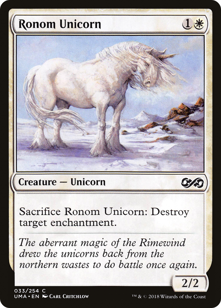 Ronom Unicorn (UMA-033) - Ultimate Masters Foil