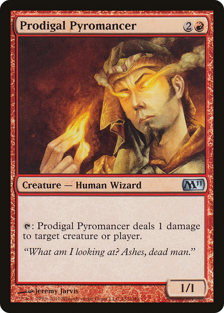 Prodigal Pyromancer (M11-152) - Magic 2011 Foil