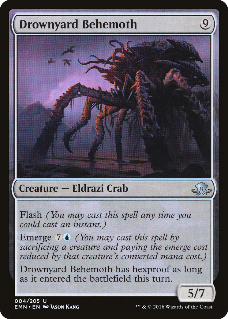 Drownyard Behemoth (EMN-004) - Eldritch Moon Foil