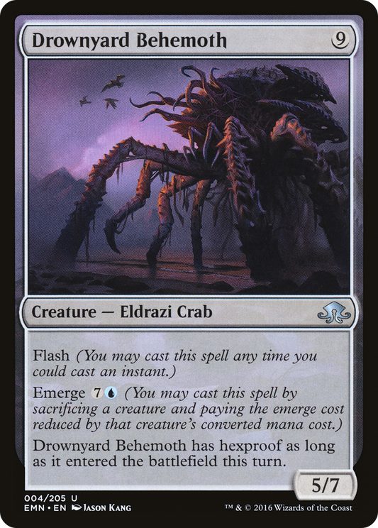 Drownyard Behemoth (EMN-004) - Eldritch Moon Foil