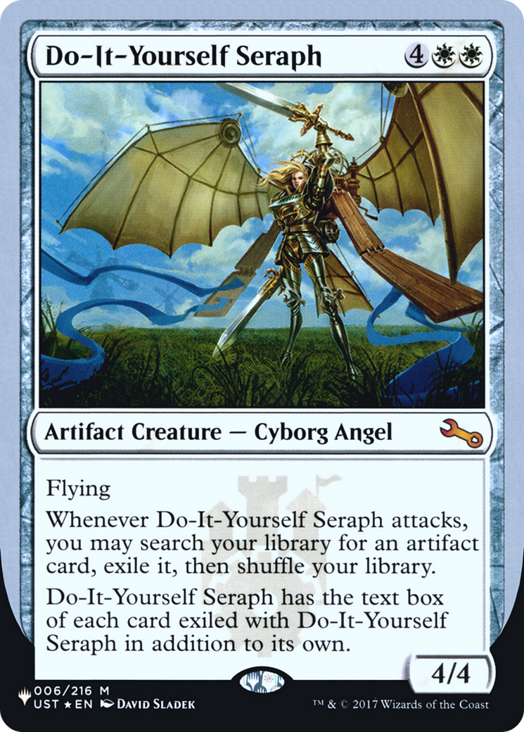 Do-It-Yourself Seraph (ULST-002) - The List (Unfinity Foil Edition) Foil