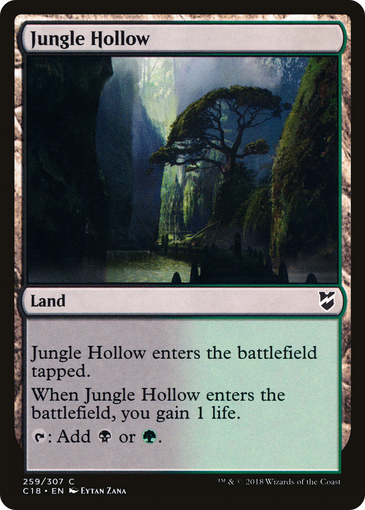 Jungle Hollow (C18-259) - Commander 2018