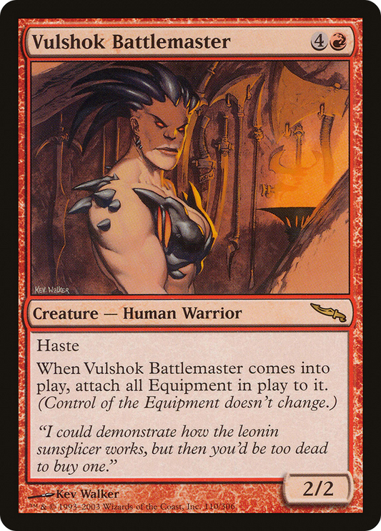 Vulshok Battlemaster (MRD-110) - Mirrodin