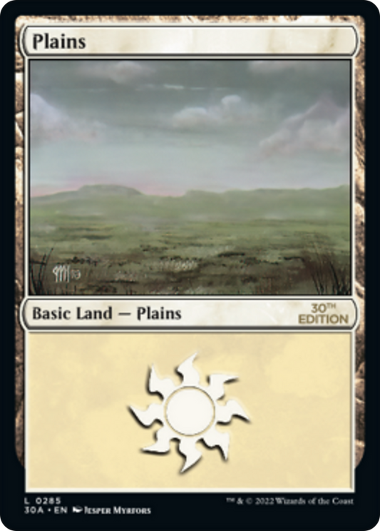 Plains (30A-285) - 30th Anniversary Edition