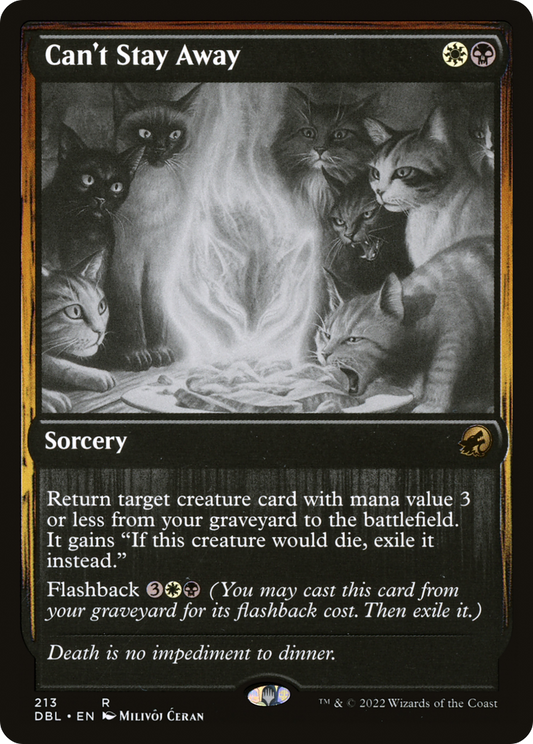 Can't Stay Away (DBL-213) - Innistrad: Double Feature Foil