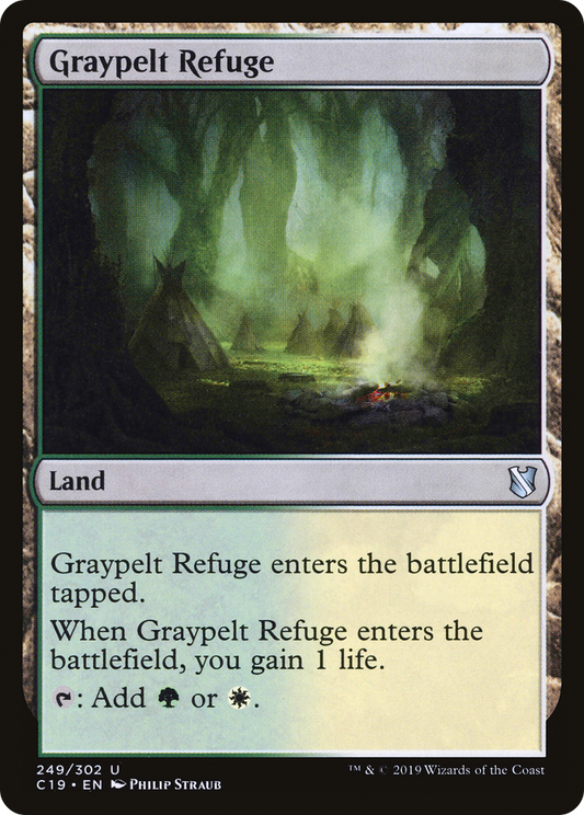 Graypelt Refuge (C19-249) - Commander 2019