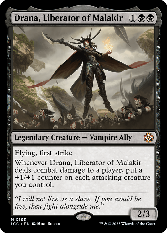 Drana, Liberator of Malakir (LCC-193) - The Lost Caverns of Ixalan Commander