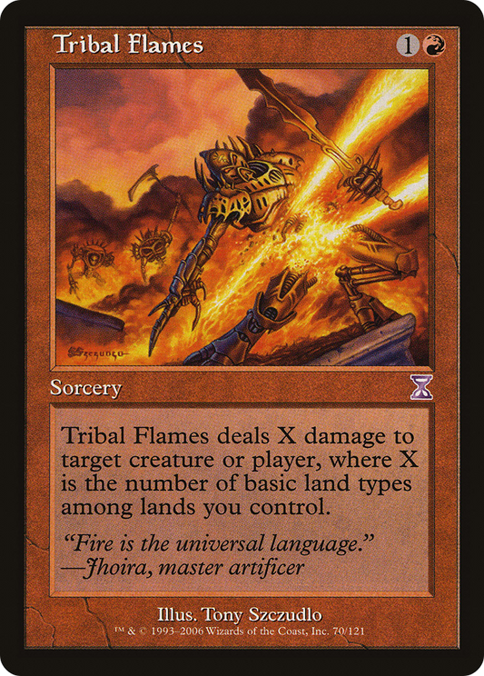 Tribal Flames (TSB-070) - Time Spiral Timeshifted