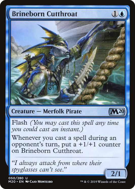 Brineborn Cutthroat (M20-050) - Core Set 2020