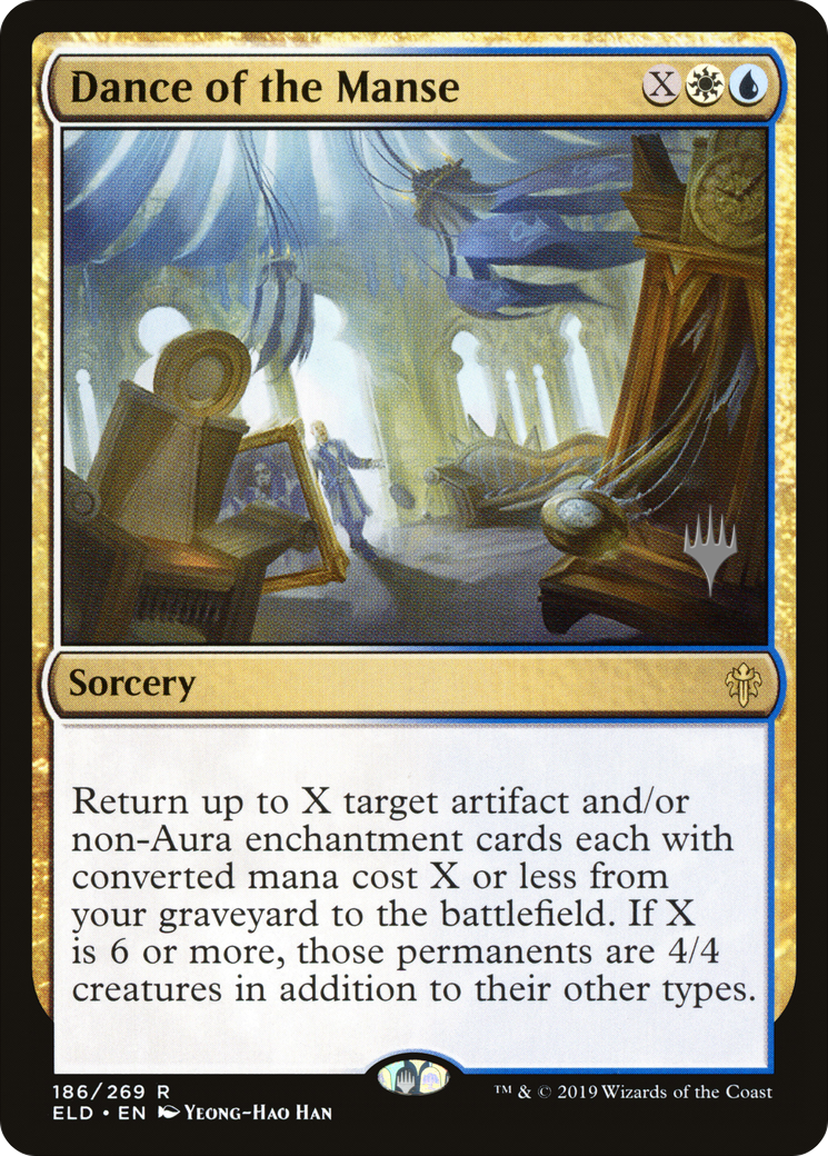 Dance of the Manse (PPELD-186P) - Throne of Eldraine Promos (Promo Pack)