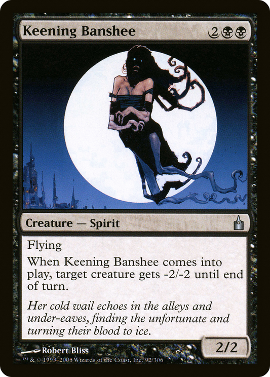 Keening Banshee (RAV-092) - Ravnica: City of Guilds Foil