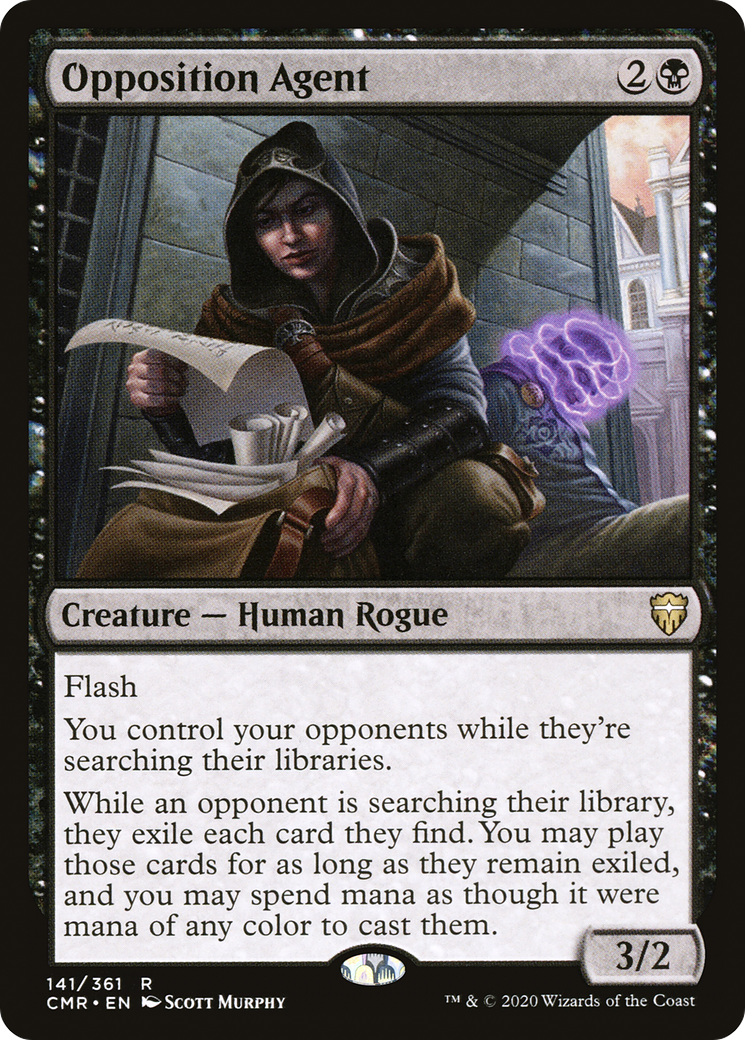 Opposition Agent (CMR-141) - Commander Legends Foil