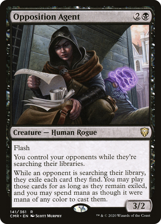 Opposition Agent (CMR-141) - Commander Legends Foil