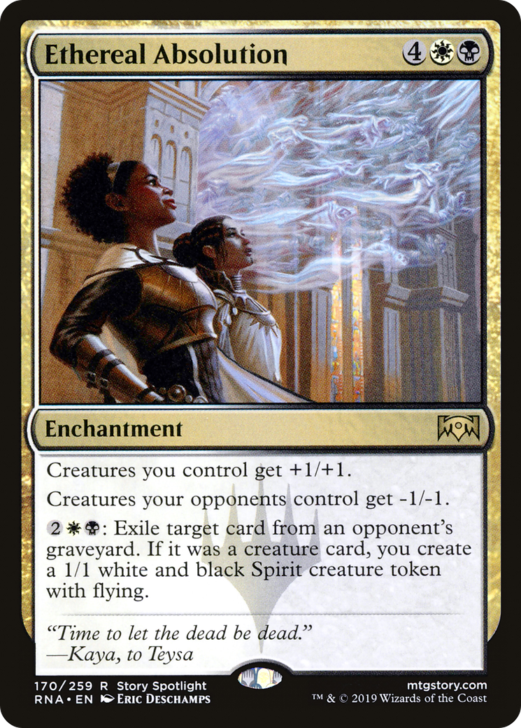 Ethereal Absolution (RNA-170) - Ravnica Allegiance Foil