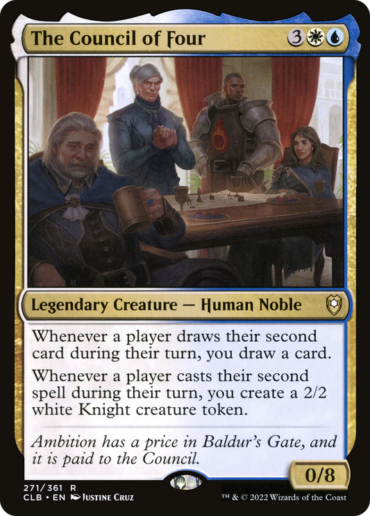 The Council of Four (CLB-271) - Commander Legends: Battle for Baldur's Gate Foil