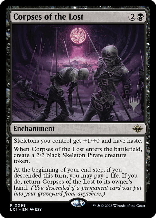 Corpses of the Lost (PLCI-98P) - The Lost Caverns of Ixalan Promos