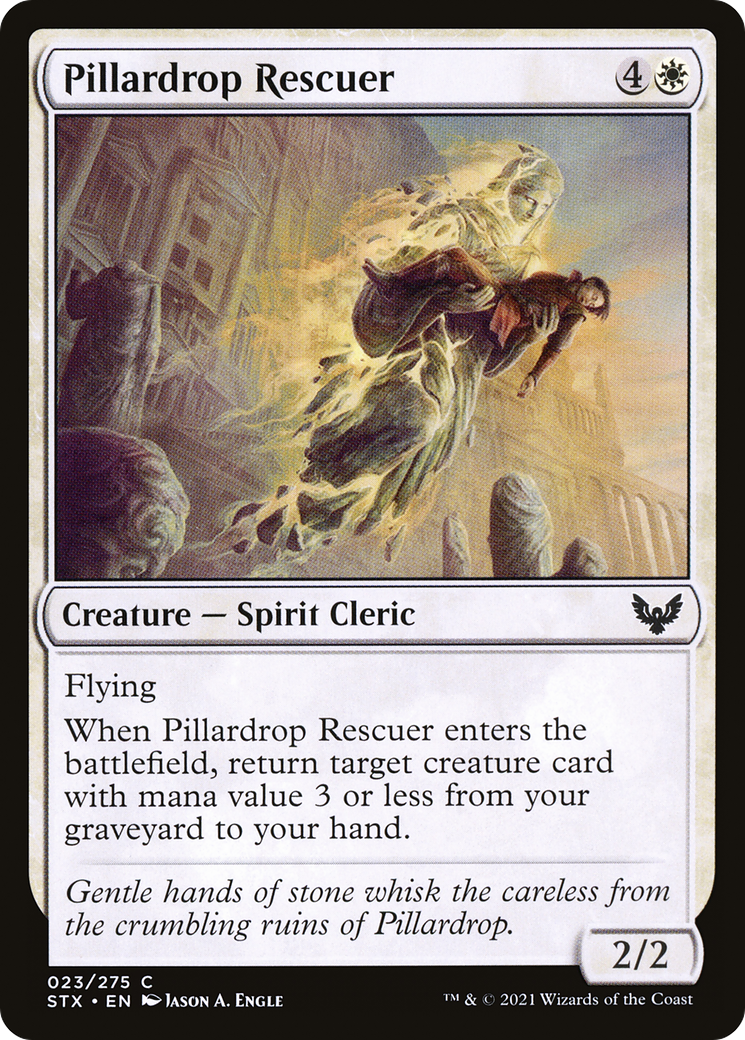 Pillardrop Rescuer (STX-023) - Strixhaven: School of Mages Foil