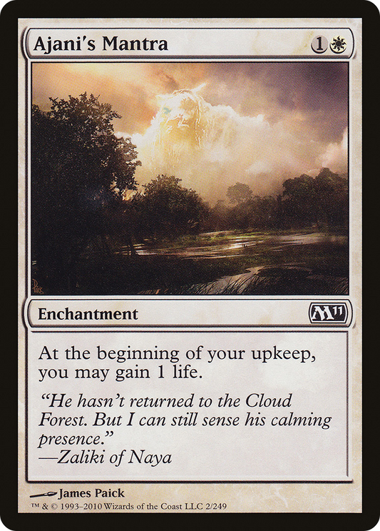 Ajani's Mantra (M11-002) - Magic 2011