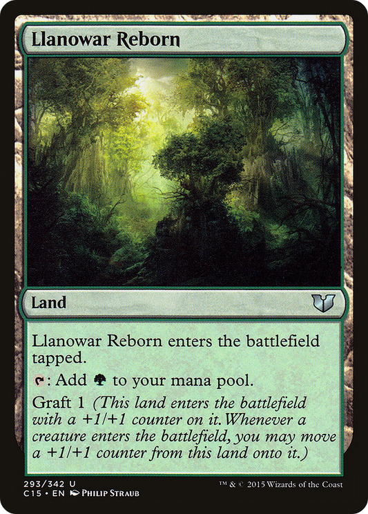 Llanowar Reborn (C15-293) - Commander 2015