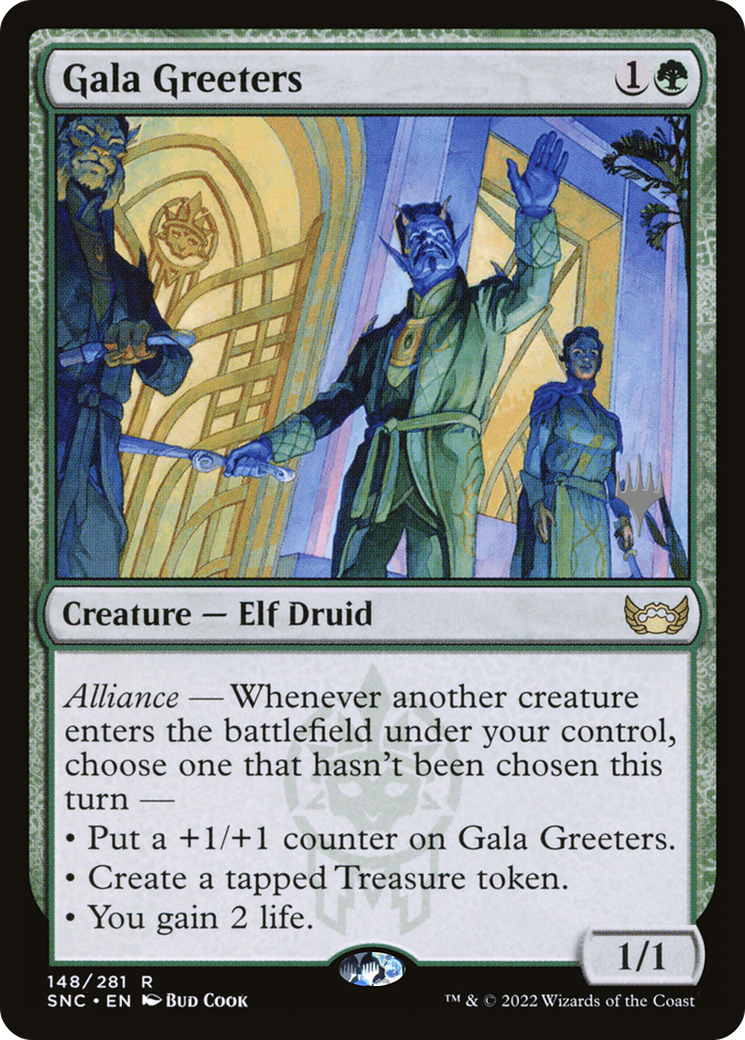 Gala Greeters (PSNC-148P) - Streets of New Capenna Promos Foil