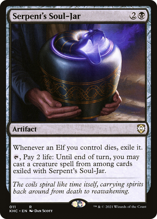 Serpent's Soul-Jar (KHC-011) - Kaldheim Commander