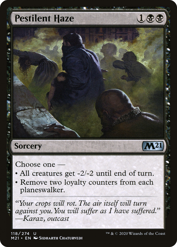 Pestilent Haze (M21-118) - Core Set 2021