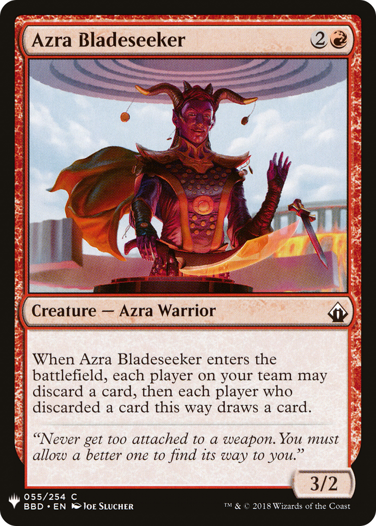 Azra Bladeseeker (LIST-BBD-55) - The List