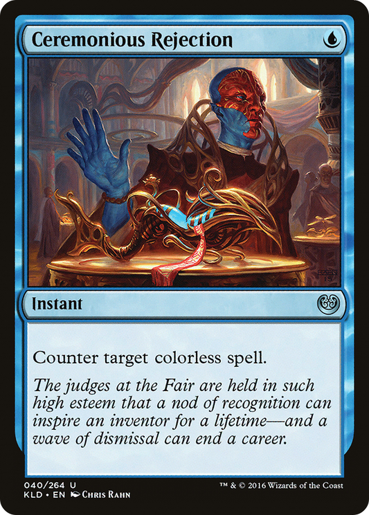 Ceremonious Rejection (KLD-040) - Kaladesh Foil