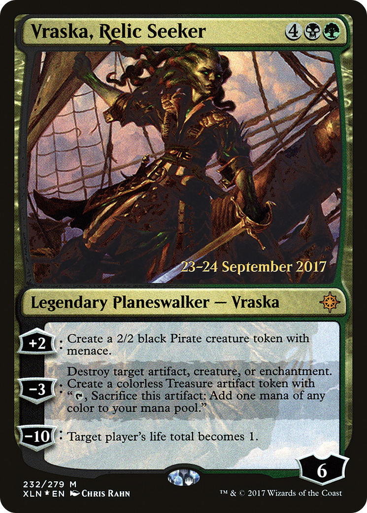 Vraska, Relic Seeker (PXLN-232S) - Ixalan Promos Foil