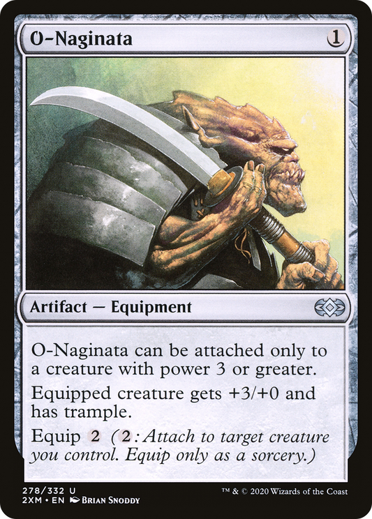 O-Naginata (2XM-278) - Double Masters Foil