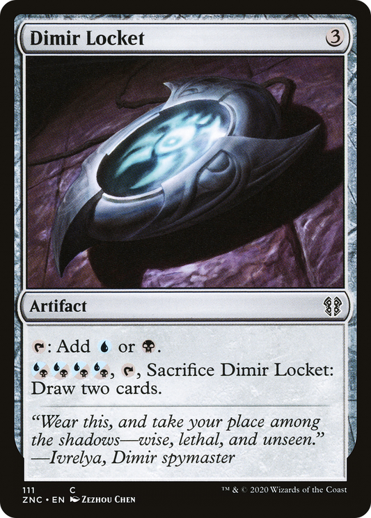 Dimir Locket (ZNC-111) - Zendikar Rising Commander