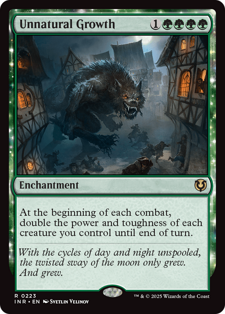 Unnatural Growth (INR-223) - Innistrad Remastered Foil