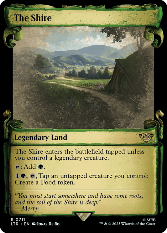 The Shire (LTR-711) - The Lord of the Rings: Tales of Middle-earth: (Showcase) Foil