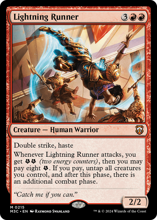 Lightning Runner (M3C-215) - Modern Horizons 3 Commander Foil