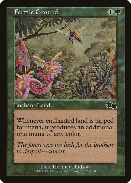 Fertile Ground (USG-252) - Urza's Saga