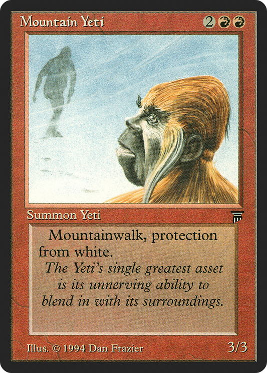 Mountain Yeti (LEG-159) - Legends