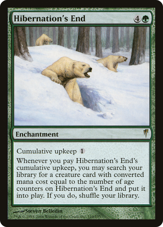 Hibernation's End (CSP-110) - Coldsnap Foil