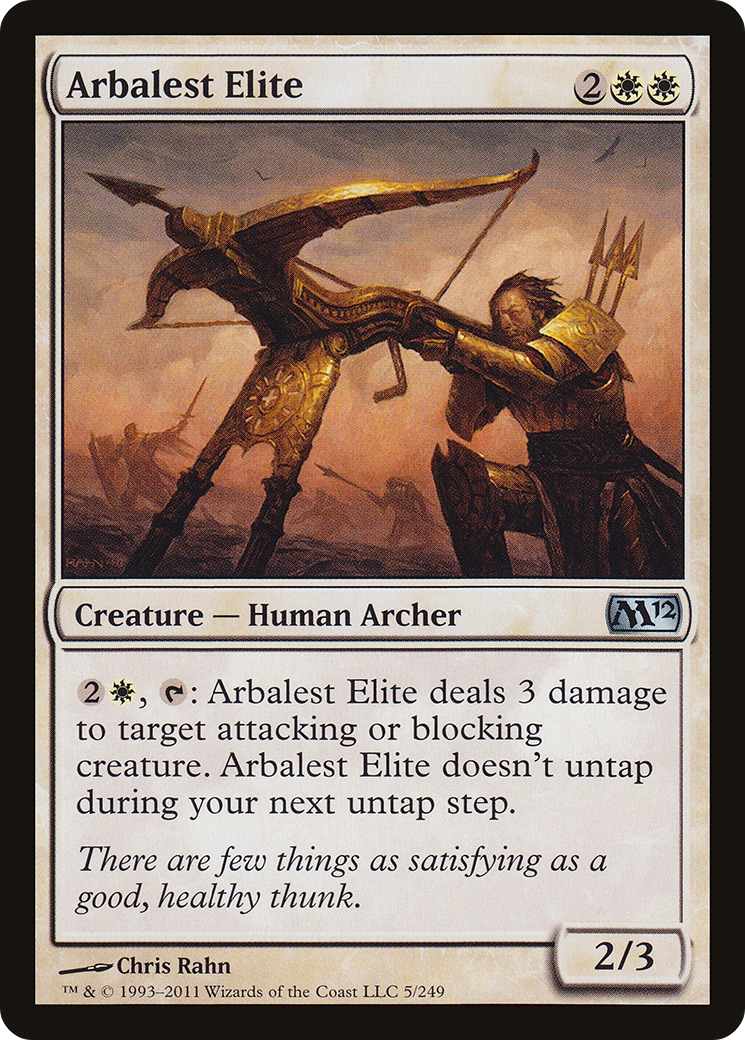 Arbalest Elite (M12-005) - Magic 2012 Foil