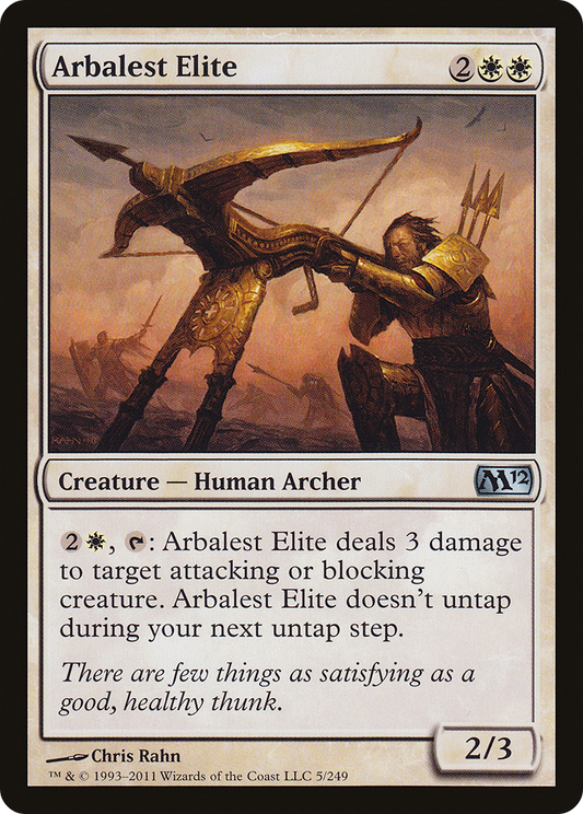 Arbalest Elite (M12-005) - Magic 2012 Foil