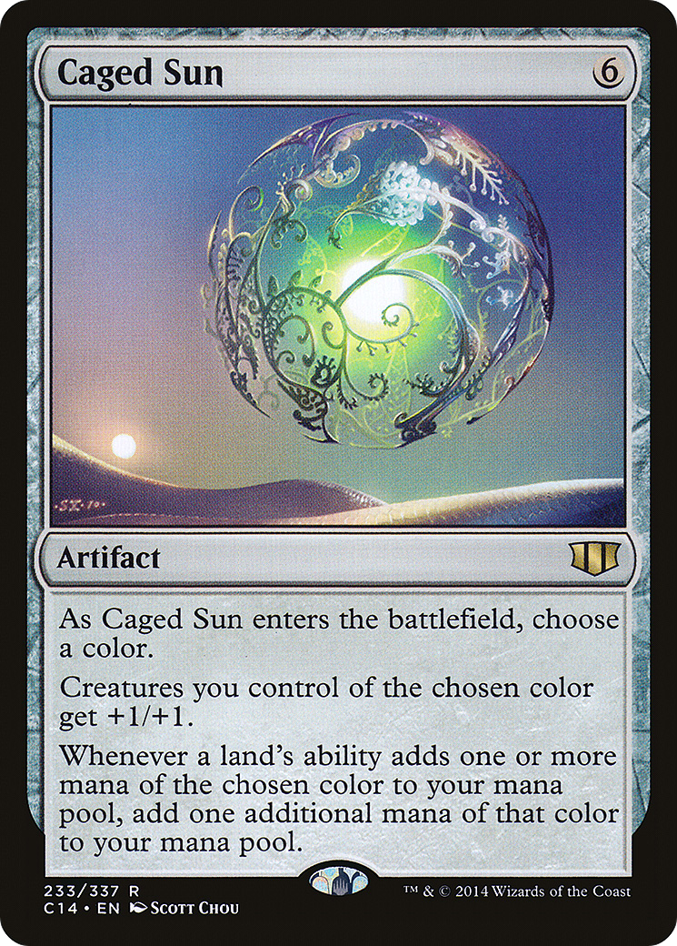 Caged Sun (C14-233) - Commander 2014